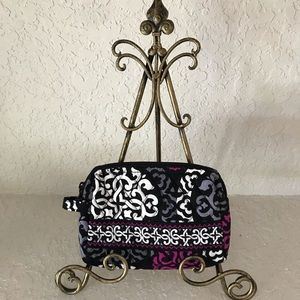Vera Bradley Canterberry Magenta Cosmetic Bag